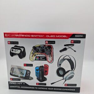 Bionik Pro Kit+  Nintendo Switch Kits-New Original Sealed Controller & Headset